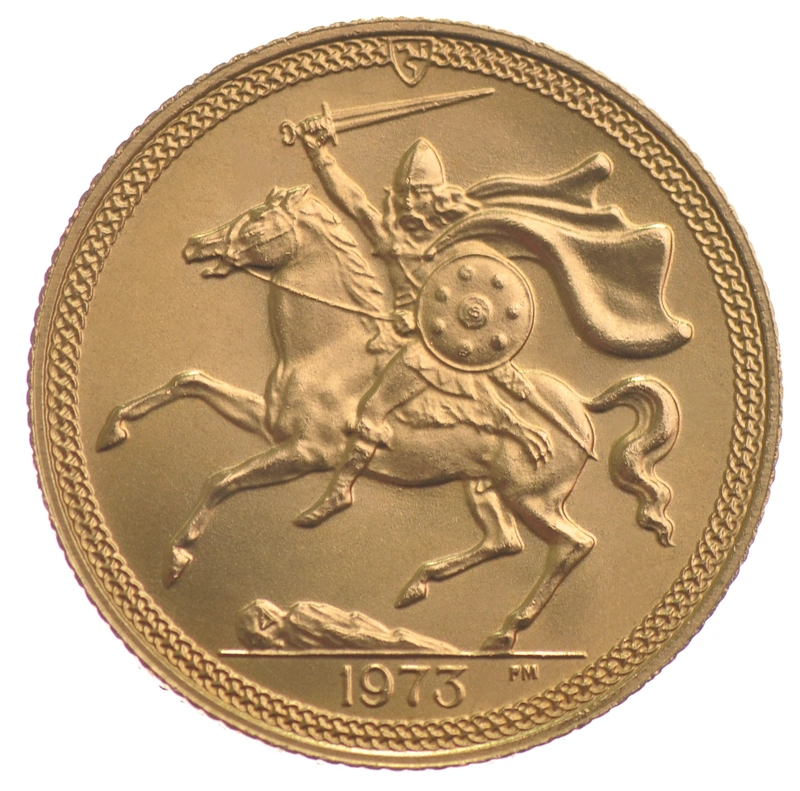 £2 Coin Gold Double Sovereign Isle of Man