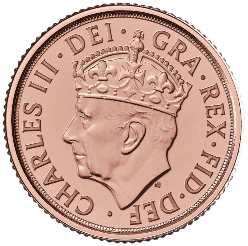 Piéce Or 1/4 Souverain 2023