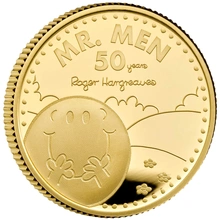 Monsieur Madame M. Heureux Pièce d'Or Proof 1 Once 2021 dans son Coffret de Présentation