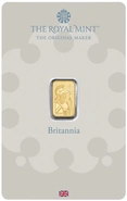 Lingot d'Or 1g Royal Mint Britannia