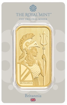 Lingot d'Or 50g Royal Mint Britannia