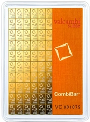 Lingot d'Or Combibar 100 x 1g Valcambi