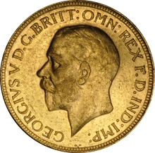 Pièce Souverain Or 1930 (P)