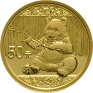 Panda en or de 3 grammes