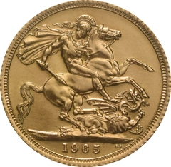 Pièce Souverain Or 1965