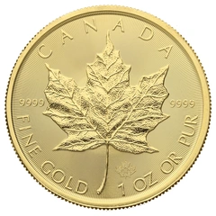 Pièce Maple Leaf Or 1 Once 2019
