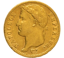 Pièce 20 Francs Or 1812 Napoléon I A