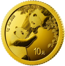 Pièce Panda Or 1g 2023