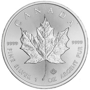 Maple Leaf en argent de 1 once - 2019