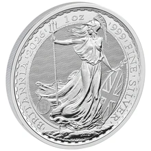 Pièce Britannia Argent 1 Once 2026