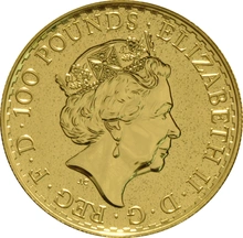 Pièce Royal Mint Lunar Or 1 Once 2017 Année du Coq