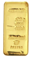 Lingot d'Or 500g Metalor