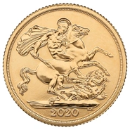 Pièce Souverain Or 2020