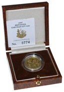 Pièce Britannia Or 1/4 Ounce 1997 BE en en Boîte