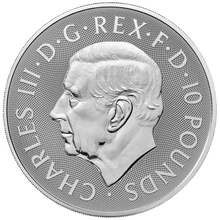 2024 Dragon des Tudor - Tudor Beasts Pièce de 10oz en Argent