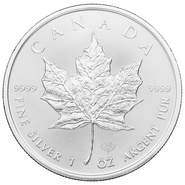 Maple Leaf en argent de 1 once - 2020