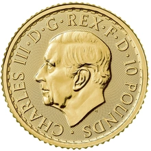 Pièce Britannia Or 1/10 Once Notre Choix