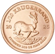 Krugerrand Or 1/10 Once 2025