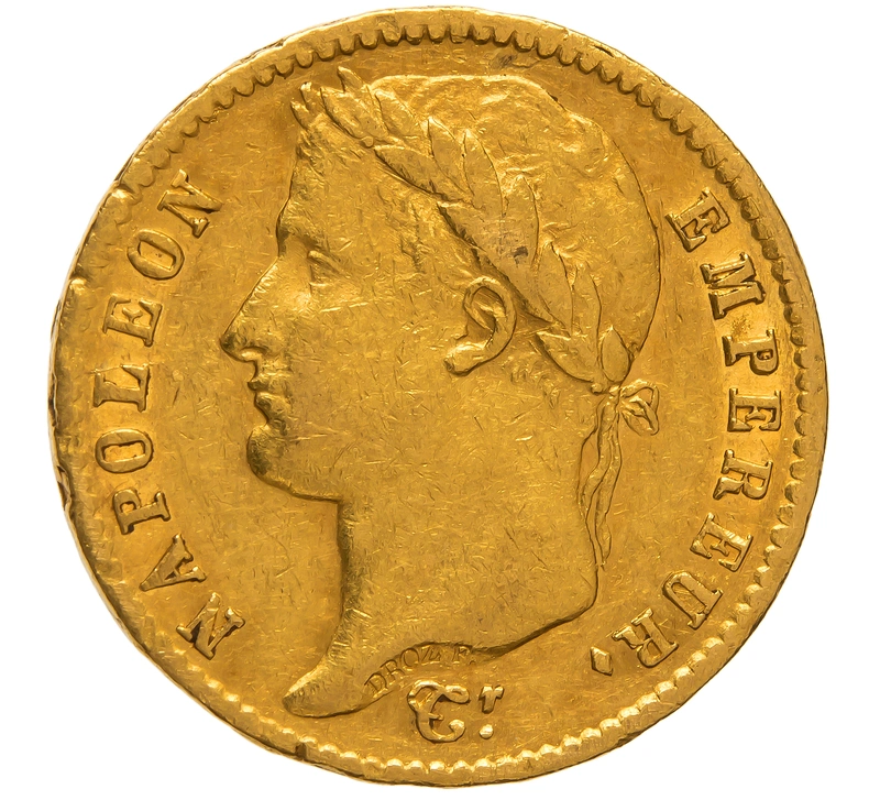 Pièce 20 Francs Or Napoléon I Tête Laurée 1811 A