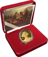 Pièce Quintuple Souverain Or 2005 Horatio Nelson en Boîte
