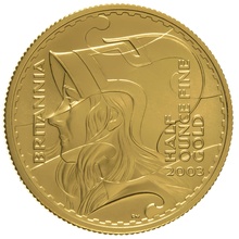 Britannia Or 1/2 Once 2003 (Finition Particulière)