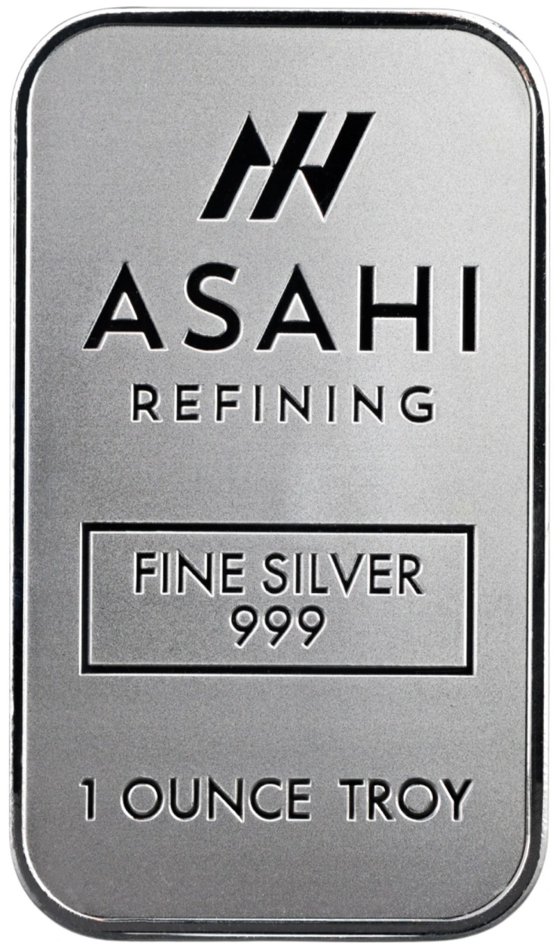 Lingot d'Argent 1 Once Asahi