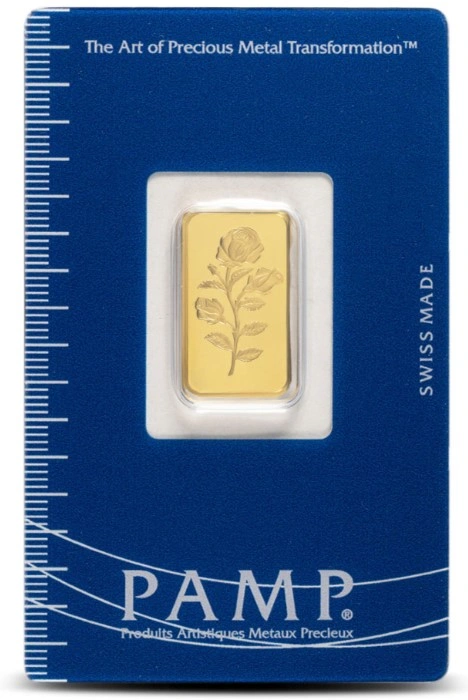 Lingot d'Or 2,5g Pamp Rosa