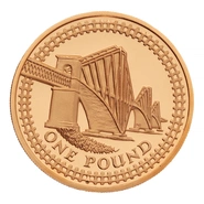 Pièce 1 Livre Or 2004 Ponts Forth