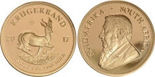 Pièce Krugerrand Or 1 Once 2017 50 Ans Anniversaire BE en Boîte