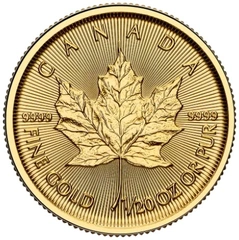 Pièce Maple Leaf Or 1/20 Once 2025