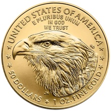 Pièce Or Eagle Américain 50$ 1 Once 2024