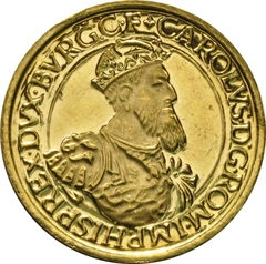 Pièce 50 Ecus Or Belges 1987
