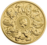 Royal Mint Queen's Beasts Or 1 Once 2021 Completer