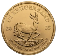 Pièce Krugerrand Or 1/2 Once 2023