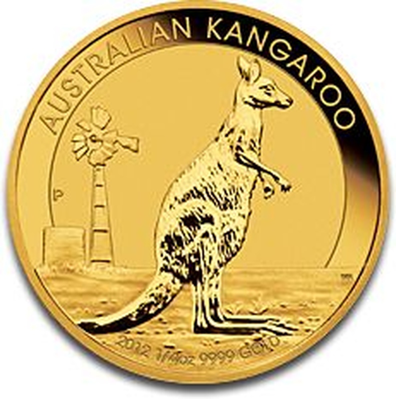 2012 Quarter Ounce Gold Australian Nugget