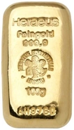 Lingot d'Or 100g Heraeus