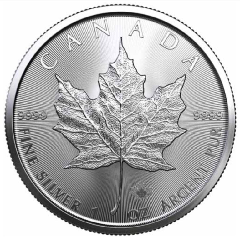 Pièce Maple Leaf Argent 1 Once Notre Choix
